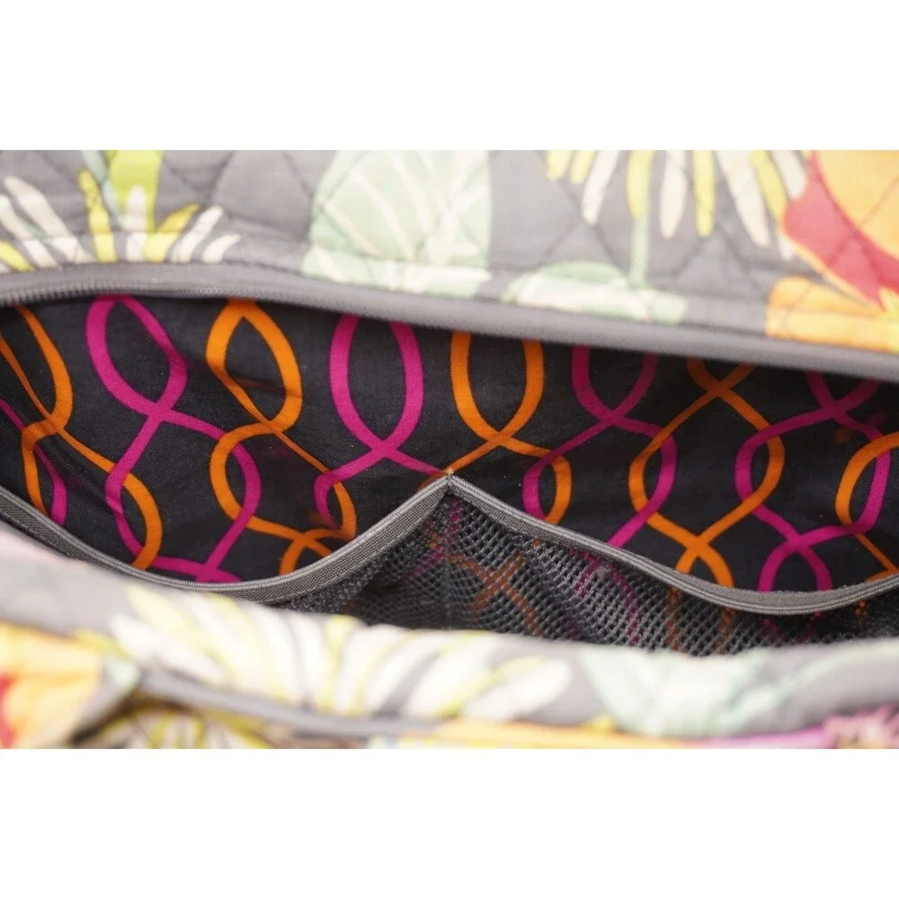 Vera Bradley Jazzy Blooms Diaper Bag Quilted Floral Waterproof Liner Retired